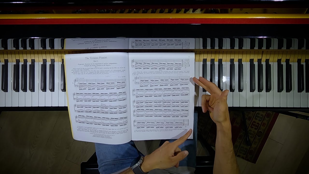 Tutorial de Piano: Ejercicio # 2 de Hanon El Virtuoso Pianista