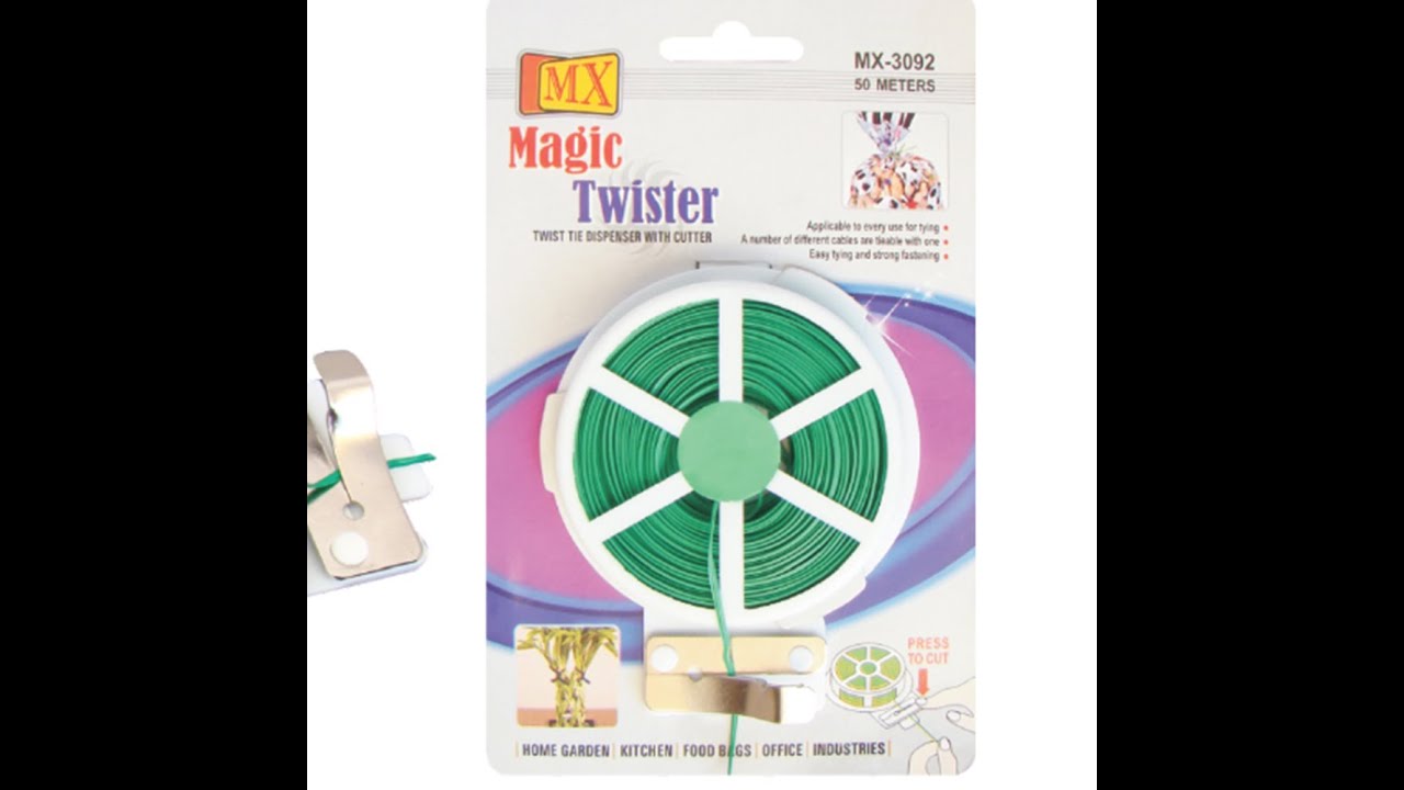 How to use MX Wire Cable tie Magic twister Cable organizer to manage Mess of Cables and Documents