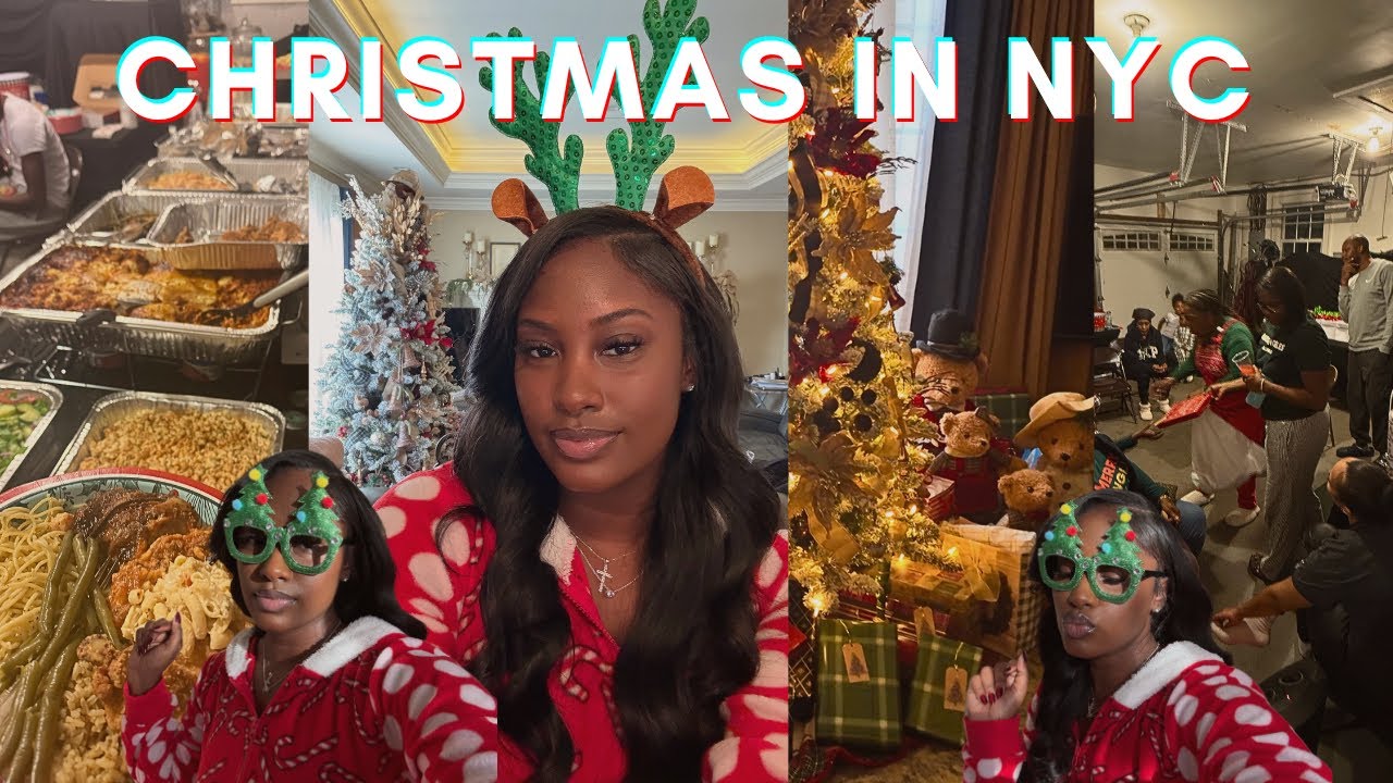 CHRISTMAS IN NYC | Family Time + Games + Gifts & more!