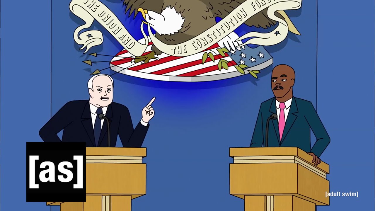 Debate | Brad Neely’s Harg Nallin’ Sclopio Peepio | Adult Swim
