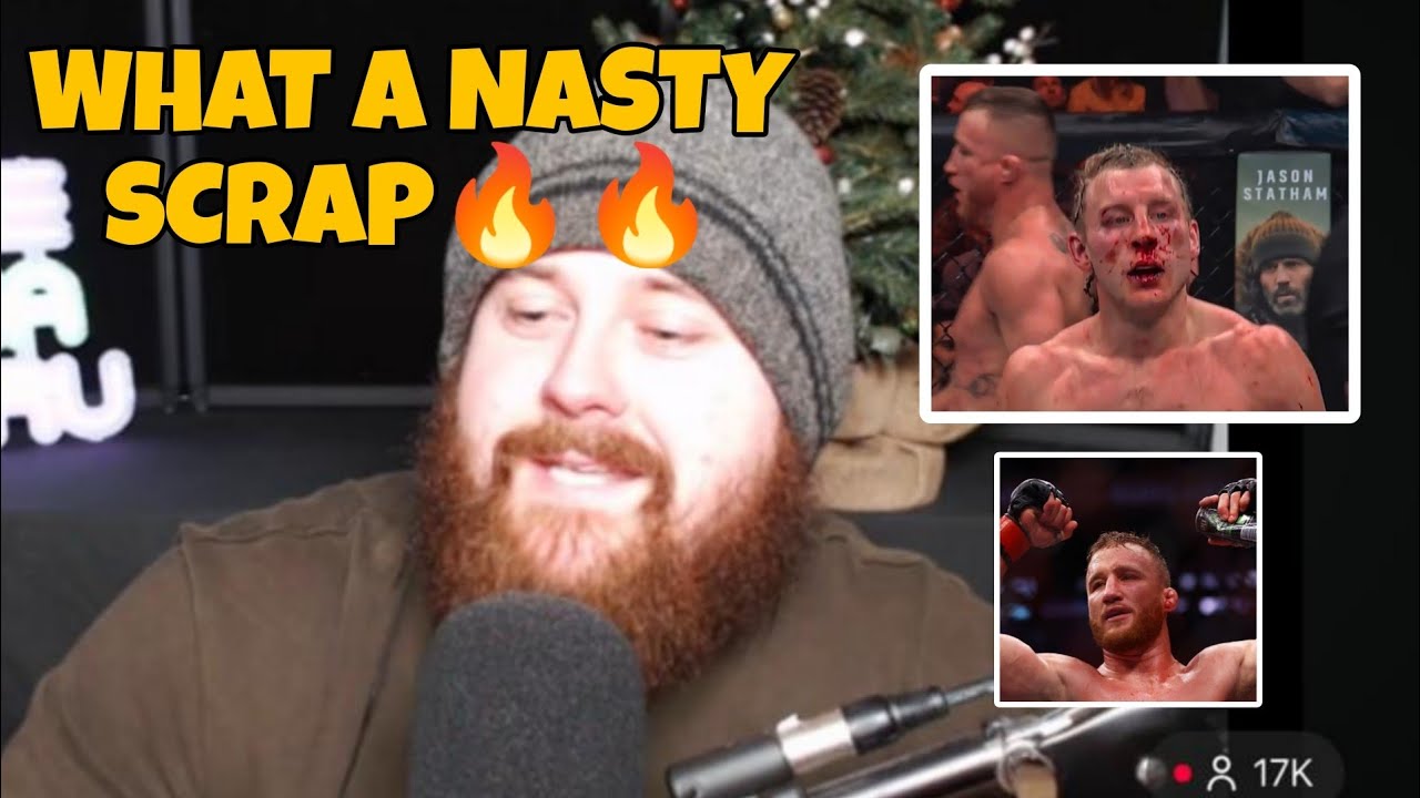 MMA guru watches Paddy Pimblett get brutalized by Justin Gaethje 
