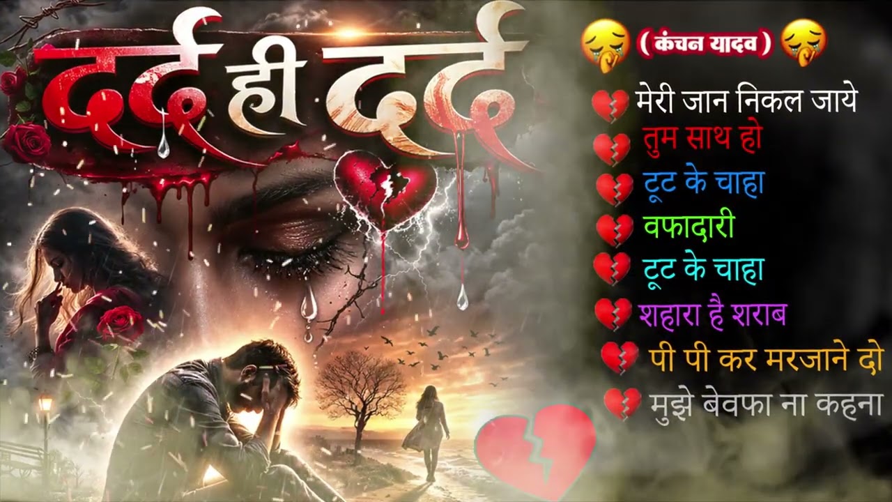 दर्द ही दर्द कंचन यादव💔New Heart Touching Sad Song💕प्यार में बेवफाई के दर्द भरे गाने💔Nonstop Songs