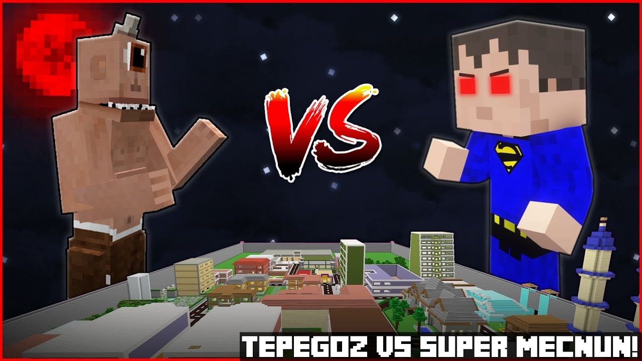 TEPEGÖZ VS SÜPER MECNUN! 😱 - Minecraft ZENGİN FAKİR HAYATI