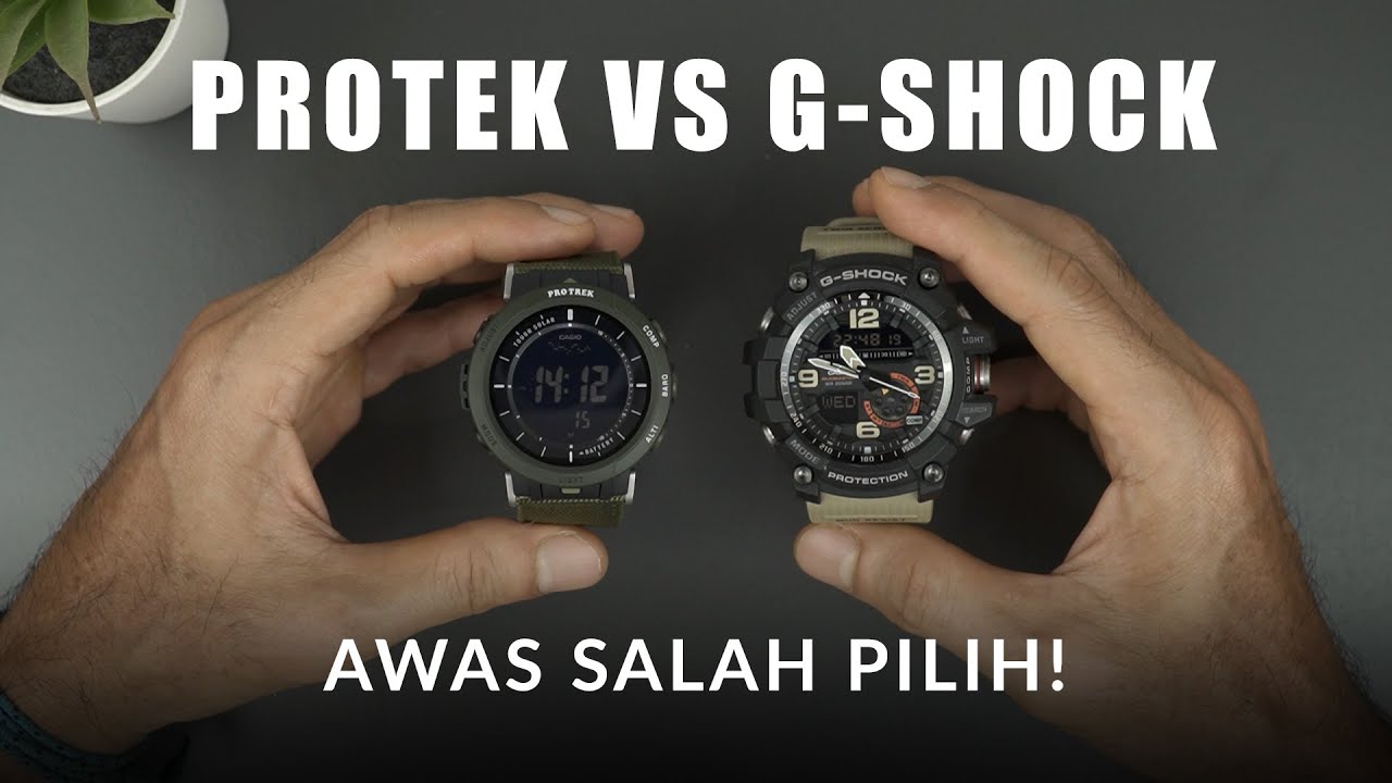 AWAS SALAH PILIH! CASIO PROTREK VS CASIO G-SHOCK