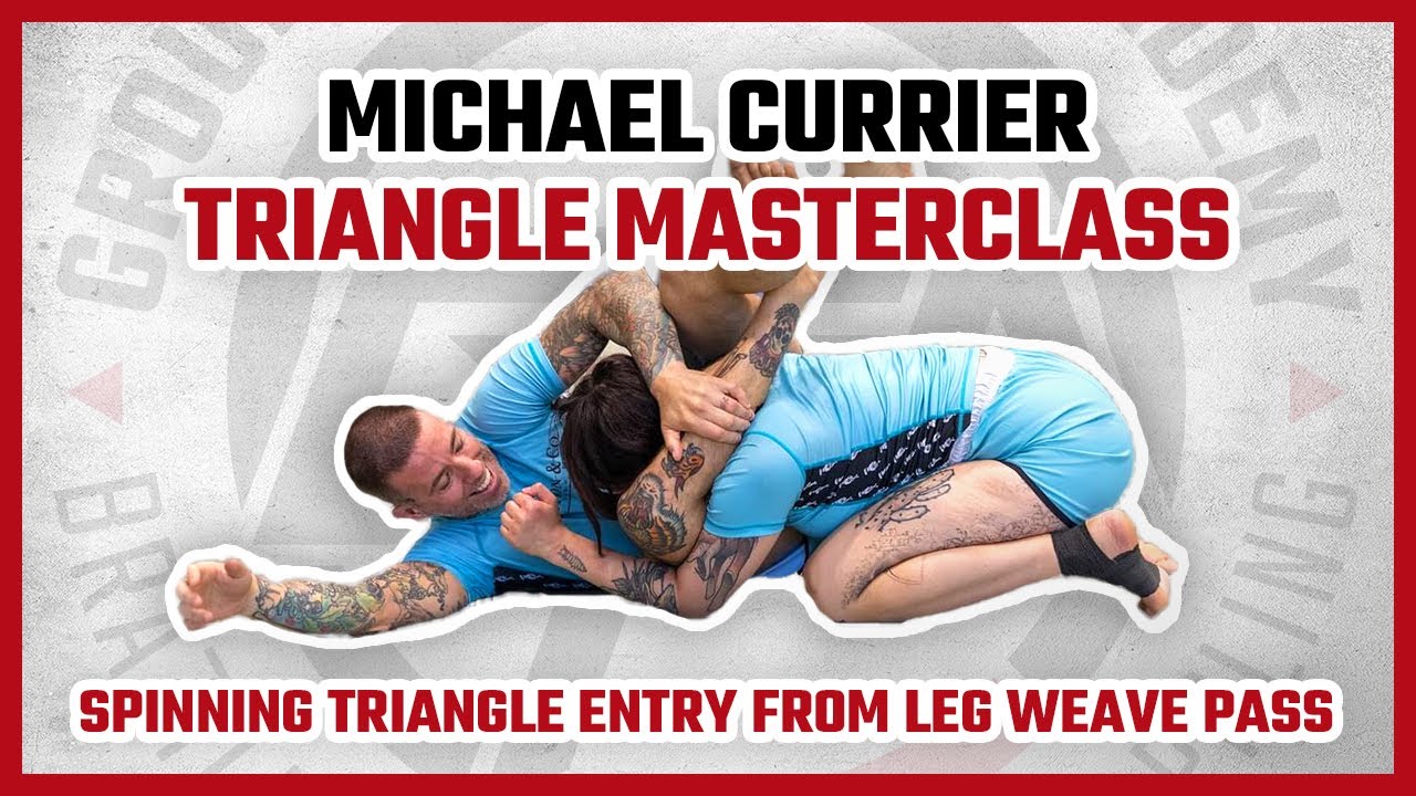 Michael Currier - Triangle Masterclass - Spinning Triangle Entry from Leg Weave Pass