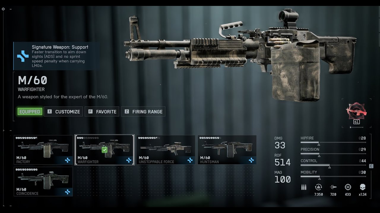 LMG - M60 Attachment & Build Guide