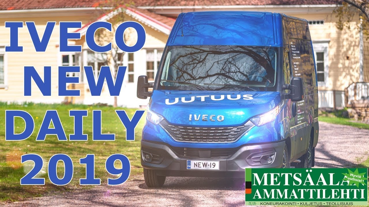 Ammattilehden ensiesittelyssä Uusi Iveco Daily