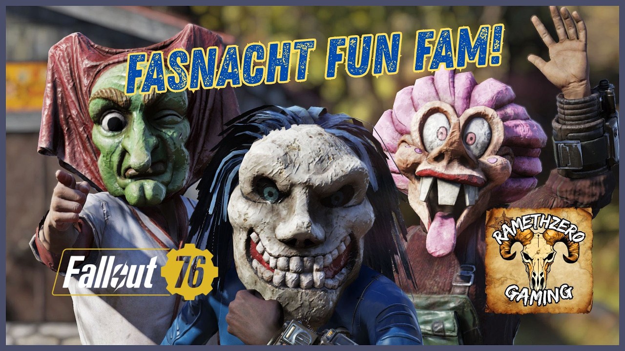 🔴 Fallout 76: Season 23 - Fasnacht Fun and Terror!  🎭👹