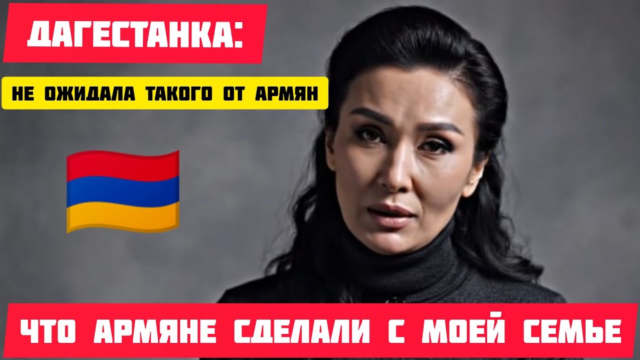 ДАГЕСТАНКА — Не ОЖИДАЛА такого от АРМЯН! Что Армяне СДЕЛАЛИ с моей семьёй #армения #армяне #истории