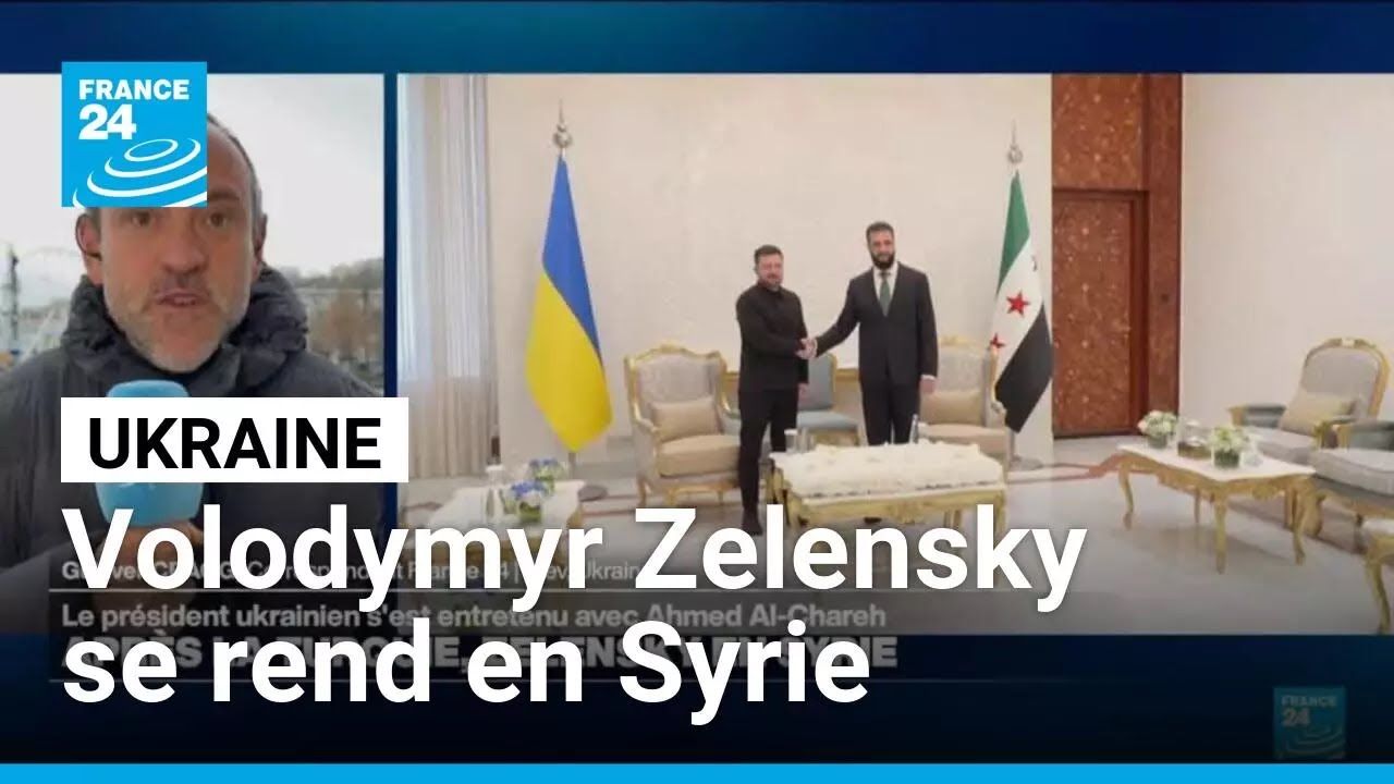Guerre en Ukraine : apr&egrave;s la Turquie, Volodymyr Zelensky rend visite &agrave; son homologue en Syrie