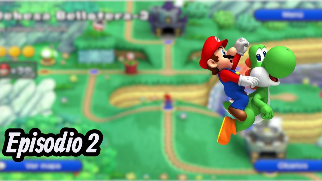 New Super Mario Bros U - Jefe de la torre y nivel 3 - EPISODIO 2