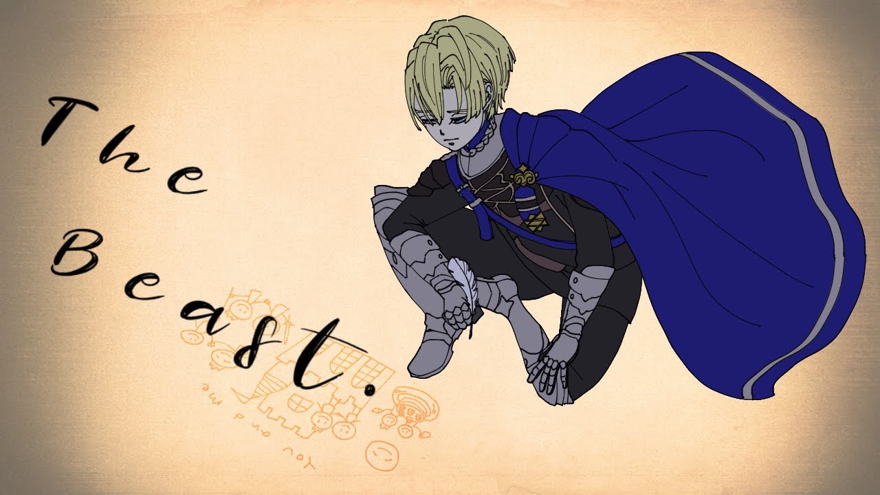 【手描きFE】ディミトリとベレトでThe/beast.【風花雪月】