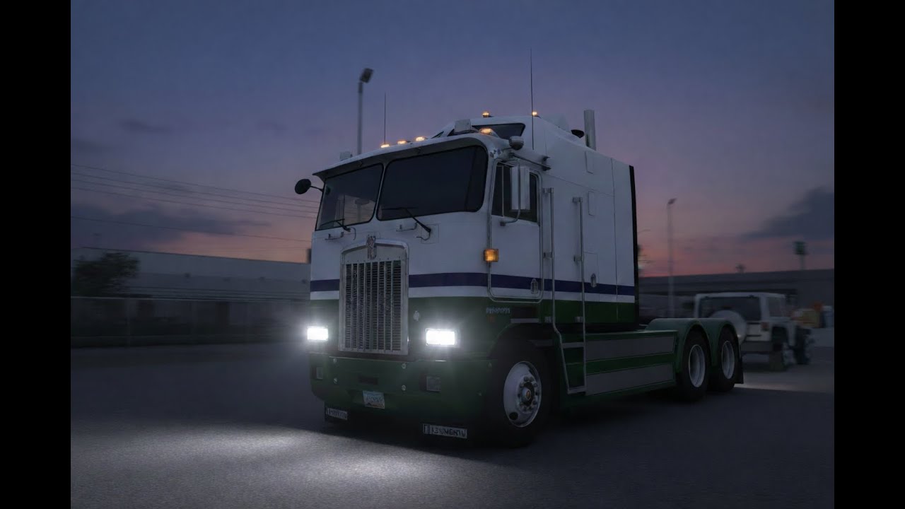 TODO IBA TRANQUILO… hasta este casi choque 😬 // AMERICAN TRUCK SIMULATOR // KENWORTH K100 - E