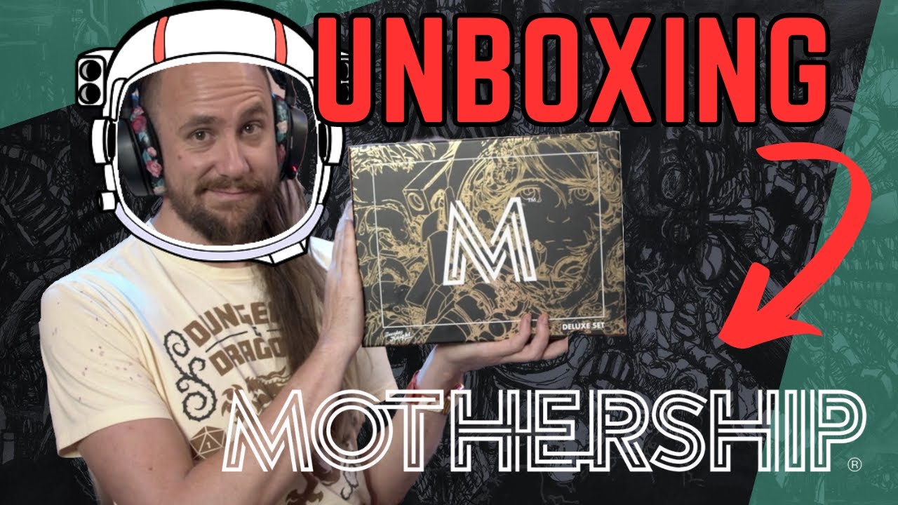 UNBOXING - Mothership RPG Deluxe Set