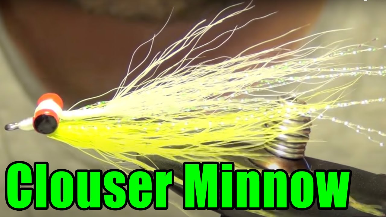Clouser Minnow Fly Tying - Best All Purpose Saltwater Streamer Pattern - Bob Clouser Fly Pattern