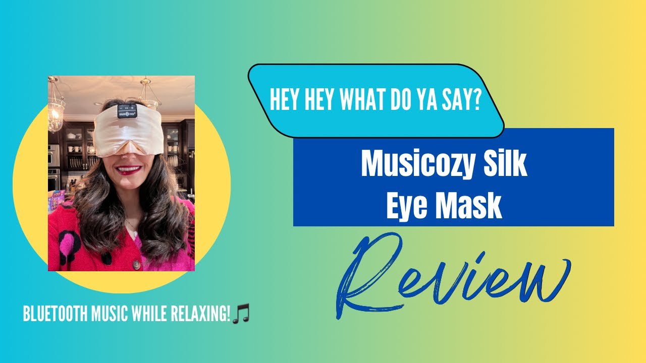 Musicozy Silk Bluetooth Sleep Mask Review- Eye Doctor Recommended!