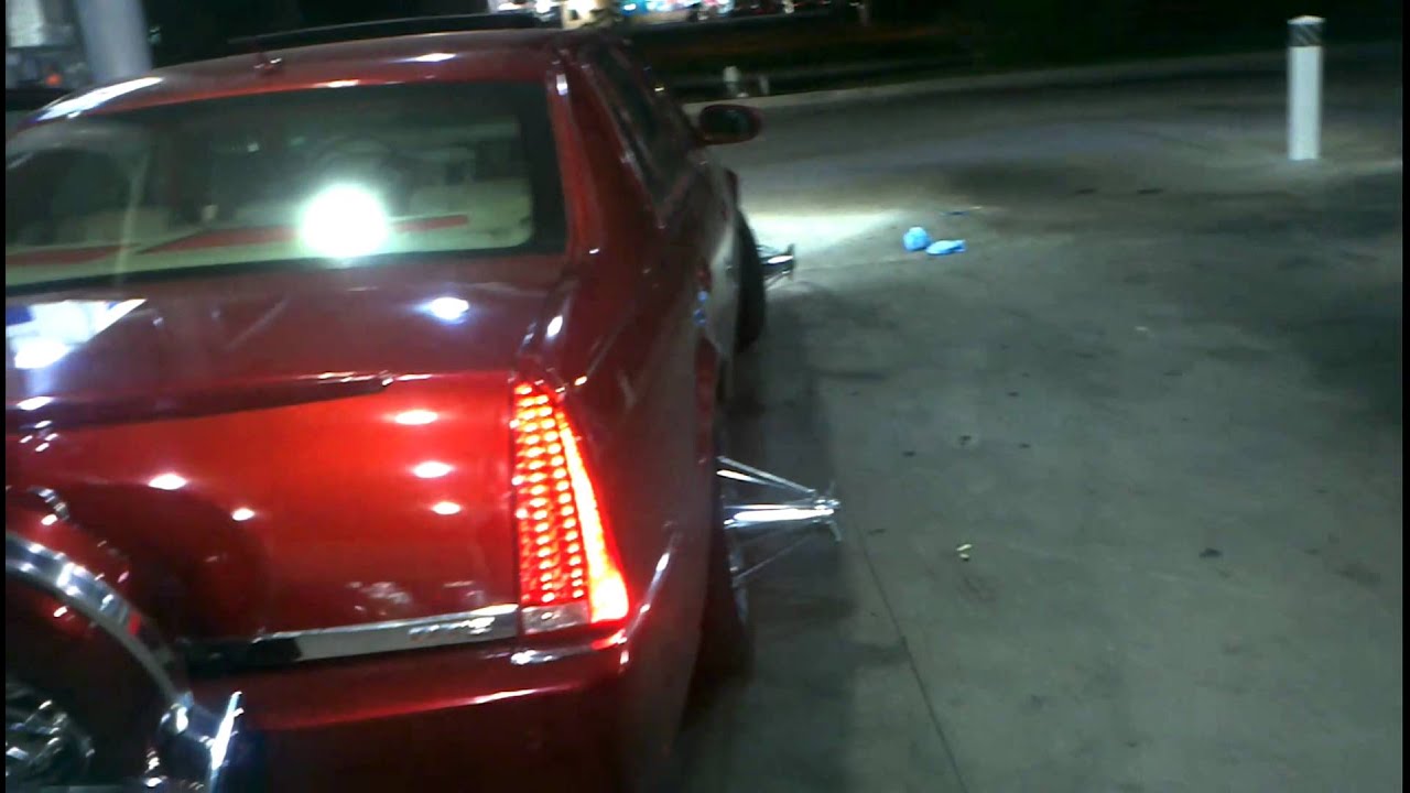 Tony P busted the bottom of the Dts