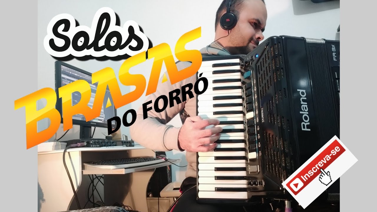 Solos Brasas do Forró Antigas | Fagner Barbosa Sanfona (Roland FR3x ,set giulietti)