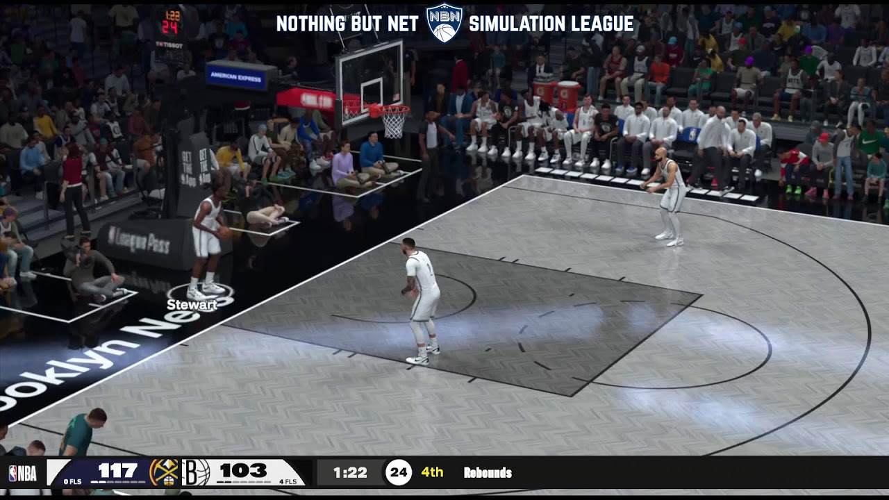 NBN 1/4: DEN @ BKN