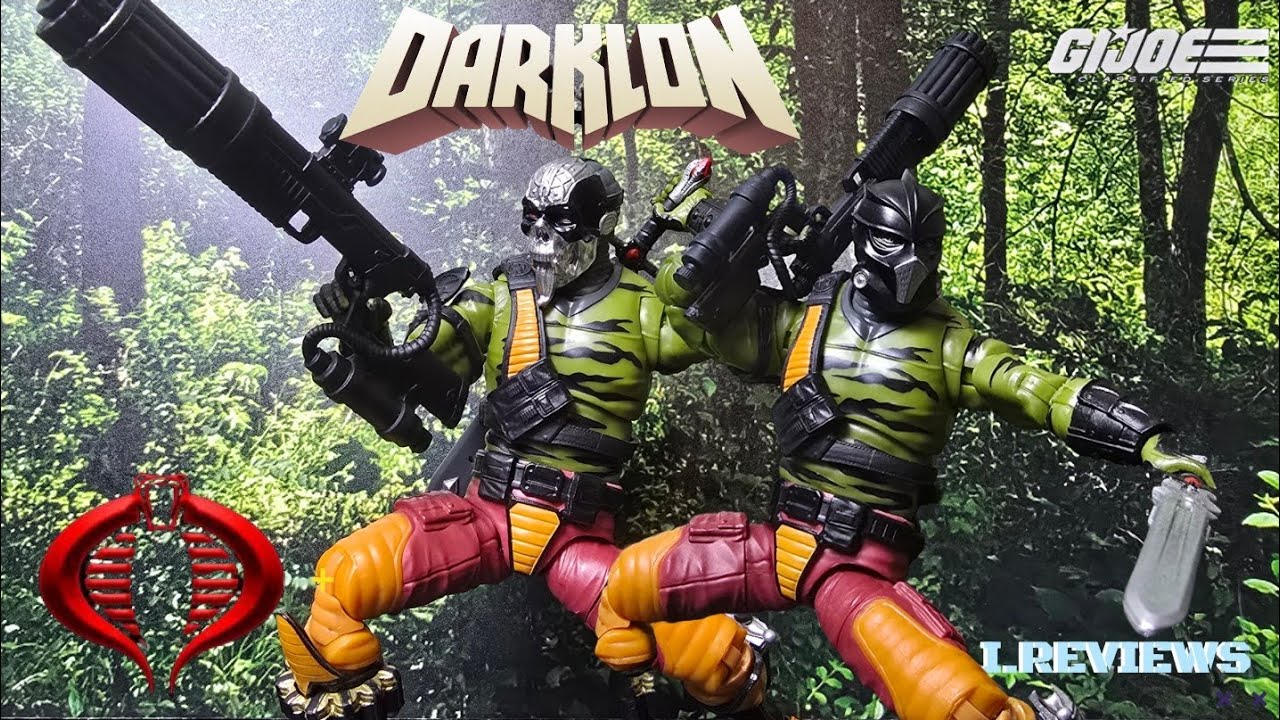 GI Joe Classified Series Darklon #155 Action Figure Review. Just a guy named 