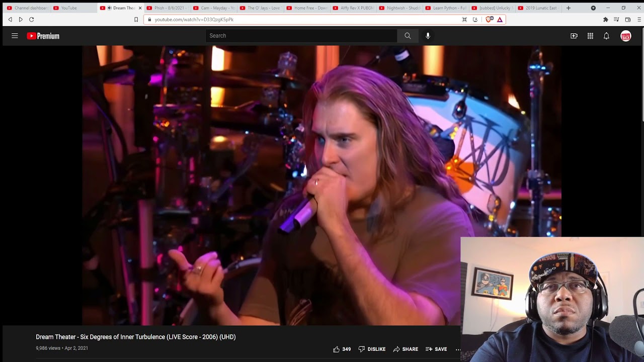 Dream Theater - Six Degrees of Inner Turbulence (Reaction) This was awesome!