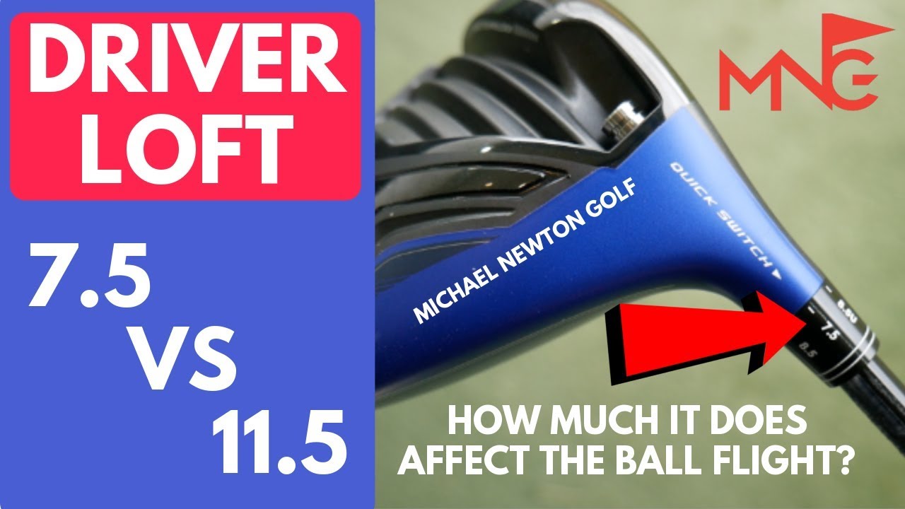 How Does Different Driver Lofts Change Ball Flight - 7.5 VS 11.5