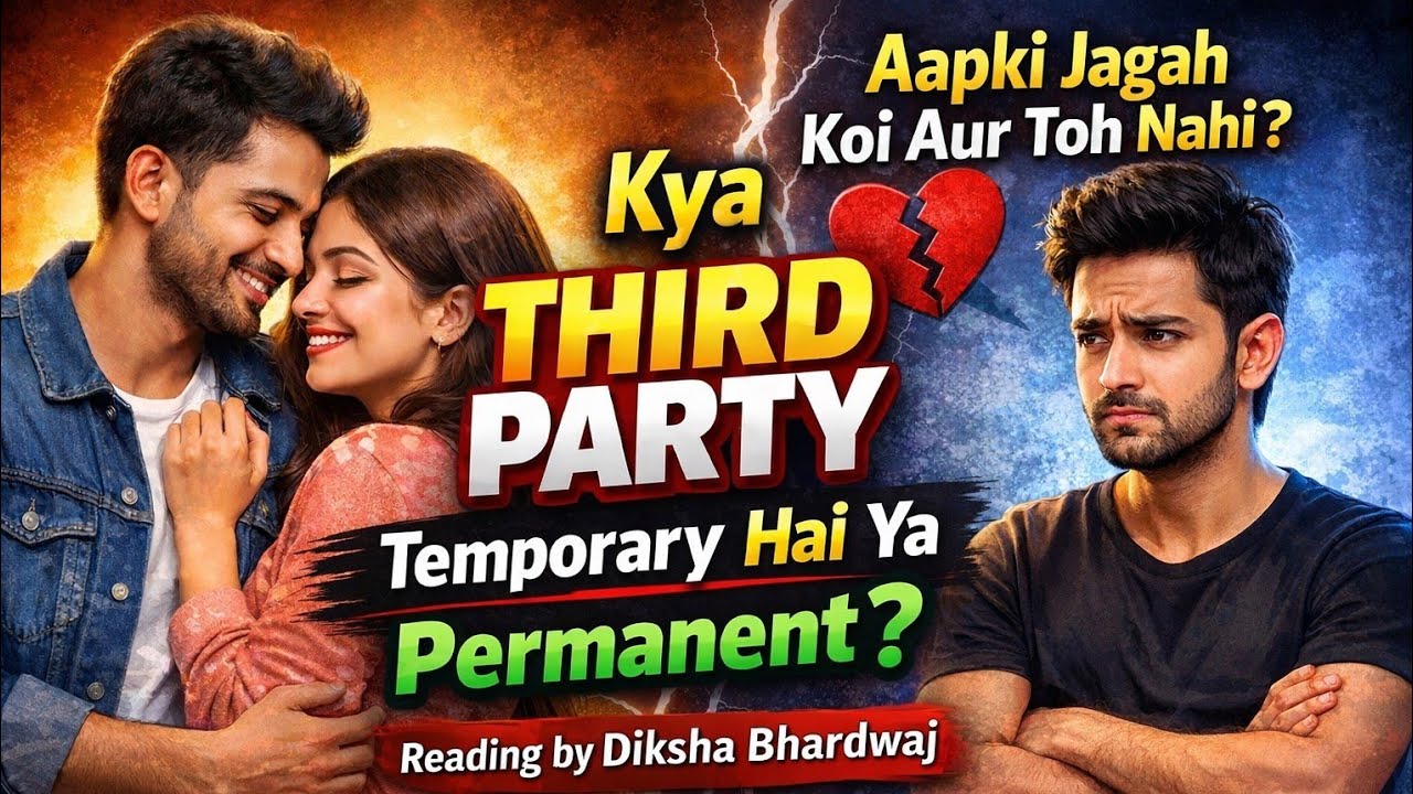 Third Party Temporary Hai Ya Permanent? Hindi Tarot Reading | Third party reading | You vs 3rd party