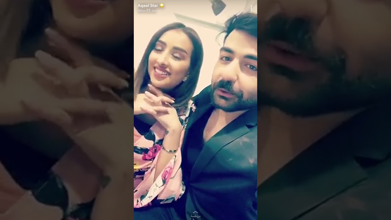 مفاجئة عقيل لفرح بحفل ميلادها 😍❤️