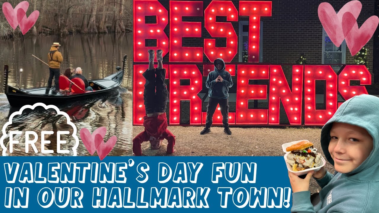 FREE Valentine's Day Weekend Fun in Conway, South Carolina I Gondola Rides, Photo Ops, Treats & More