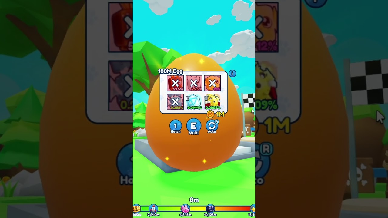Ого! 🥳 Я ВЫЛУПИЛ(А) своего ПЕРВОГО секретного питомца в Bubble Gum Simulator INFINITY! #шорты