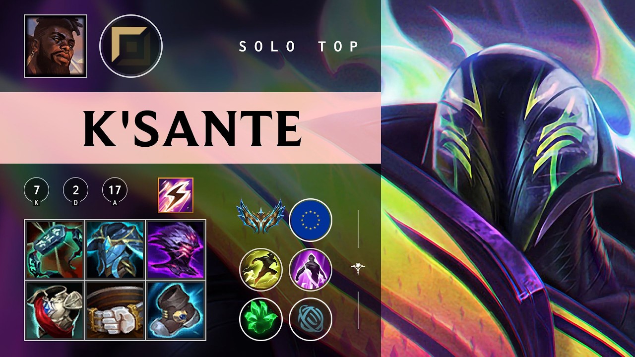 K'Sante Top vs Fizz - EUW Challenger Patch 26.04