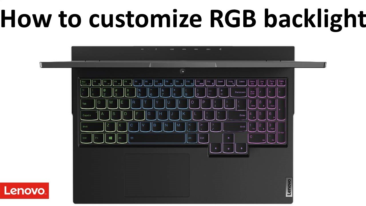 Switch On & Customize RGB Keyboard || Lenovo Legion 5i (Part 1)