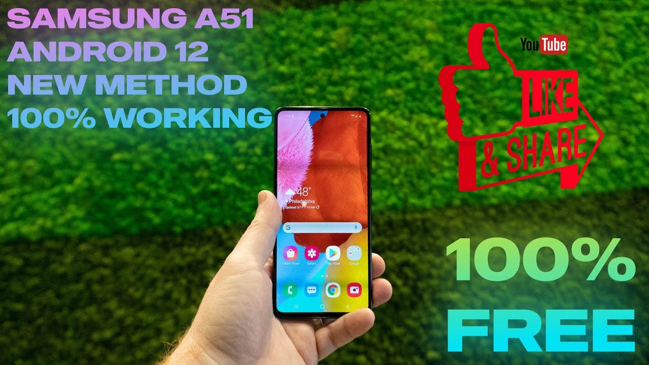 Samsung A51 Frp bypass NEW METHOD 100% WORKING!!!!  Android 12 U5