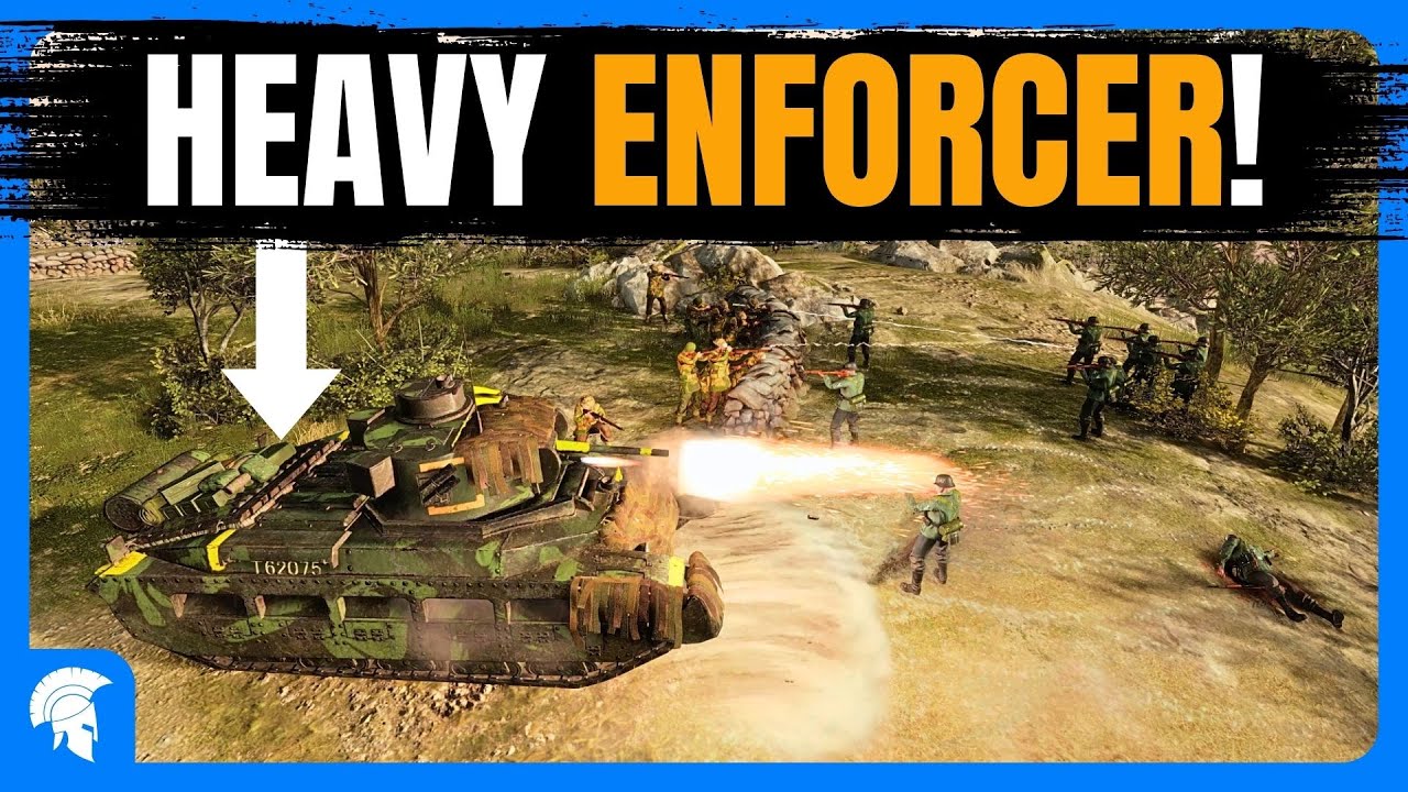 HEAVY ENFORCER! - 3vs3 - British Forces - Company of Heroes 3
