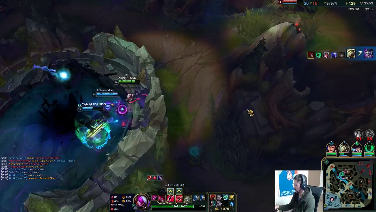 Ranqueada LOL  [JAP&Atilde;O]