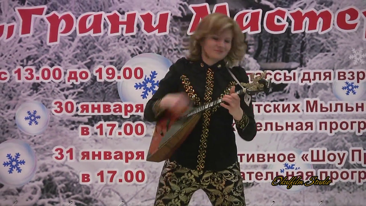 Елена Ворфоломеева. Хиты на балалайке.