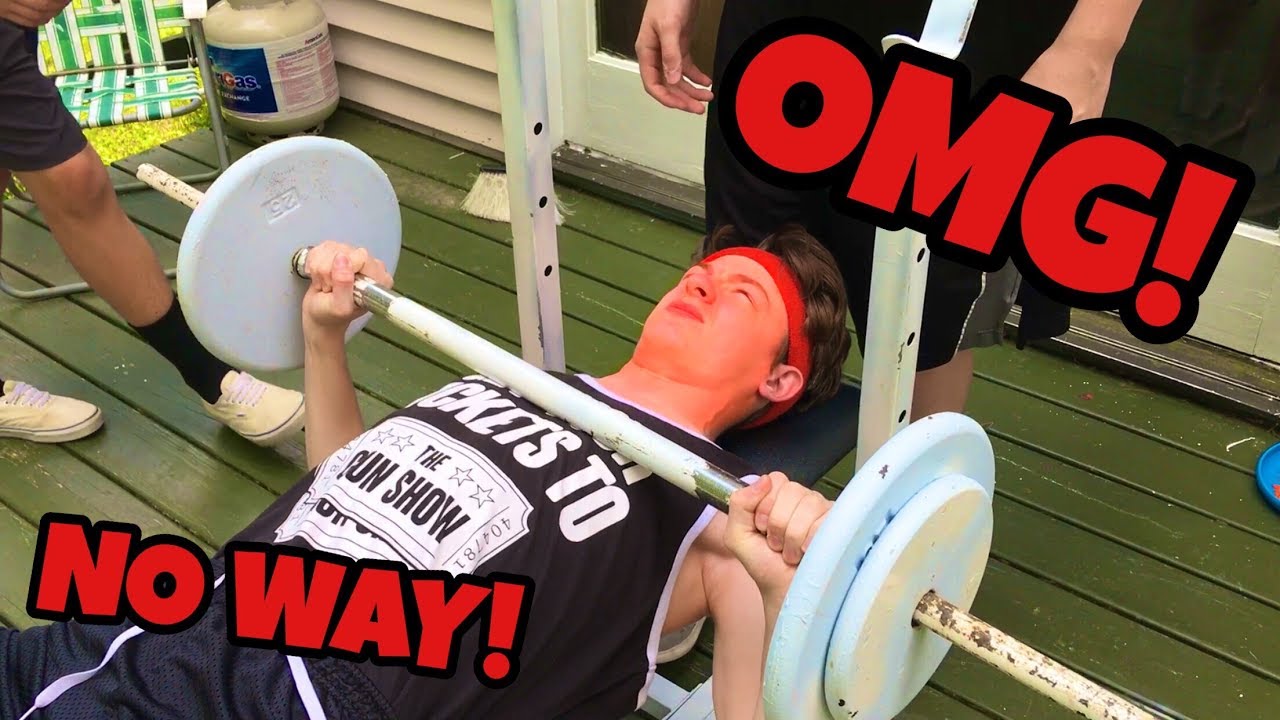 KID TRYING TO LIFT GONE BAD!!! MUST WATCH!!!