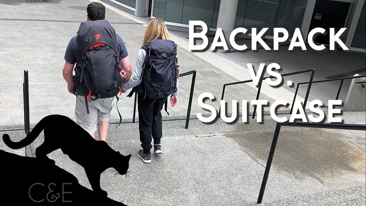 Packing for Plane Travel: Backpack or Suitcase? Plus 1 bag travel packing tips!
