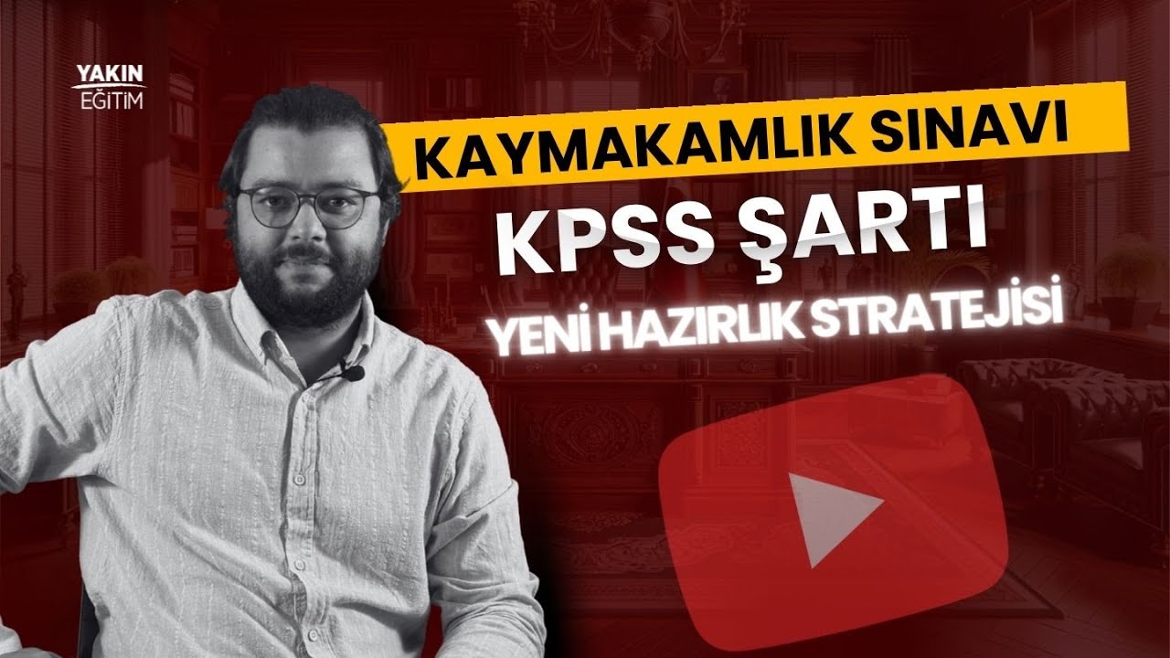 KAYMAKAMLIK SINAVI KPSS ŞARTI