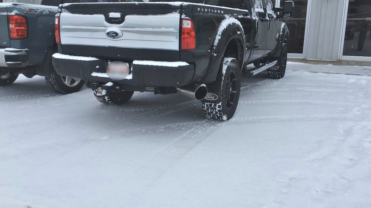 2015 Ford F350 6.7 Powerstroke Loud Turbo Cold Start