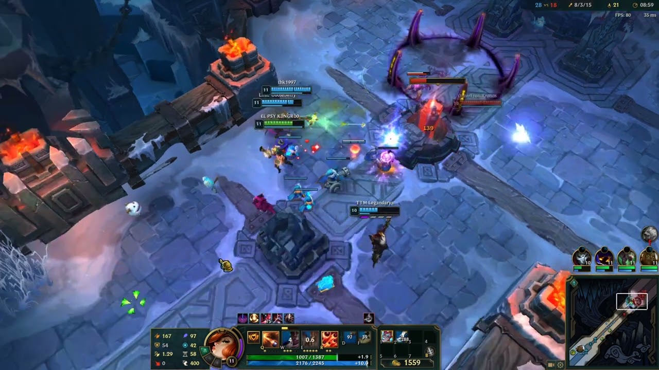 League of Legends - ARAM Miss Fortune - Liandry Anguish (12.7 patch)