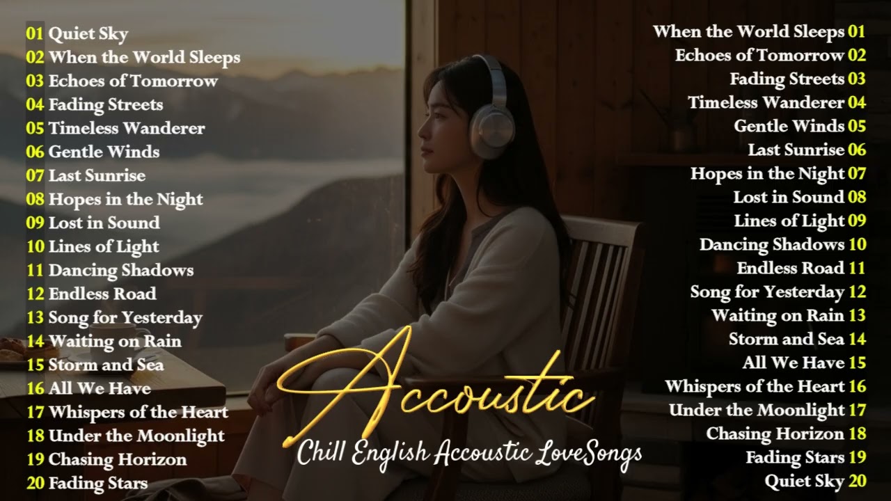 Guitar Acoustic Love Songs Cover - Top Acoustic Songs 2026 Collection - Best English Acoustic 2026