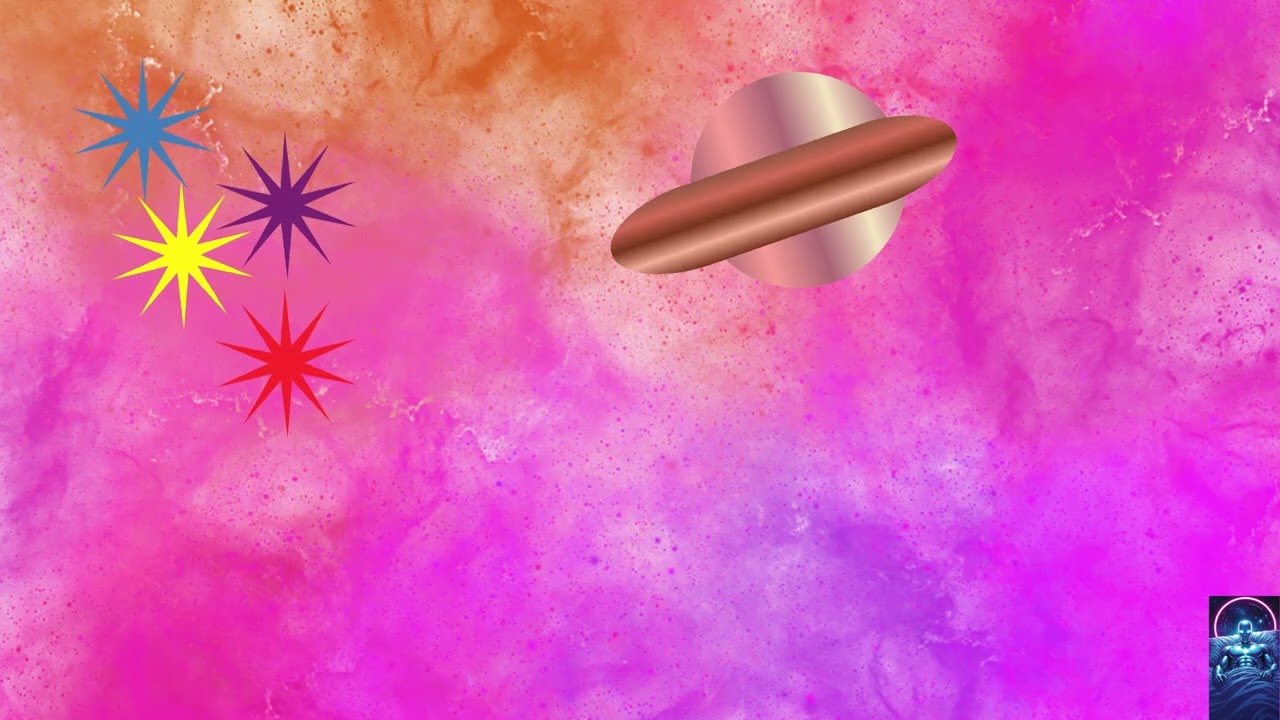 Abstract Cosmic Visual Loop | Relaxing Psychedelic Art for Focus & Meditation