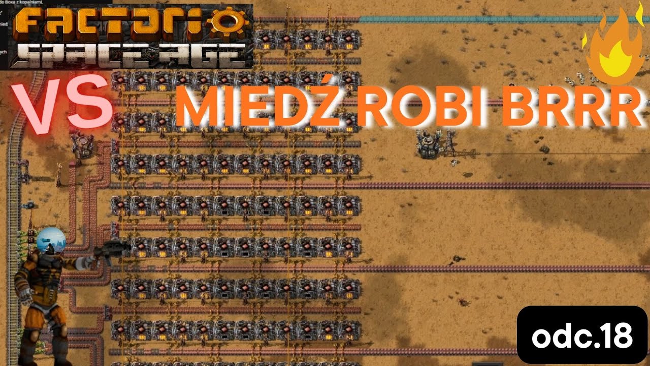 POG VS Factorio Space Age I Kopalnia miedzi 2 0 i wielka przepalarnia