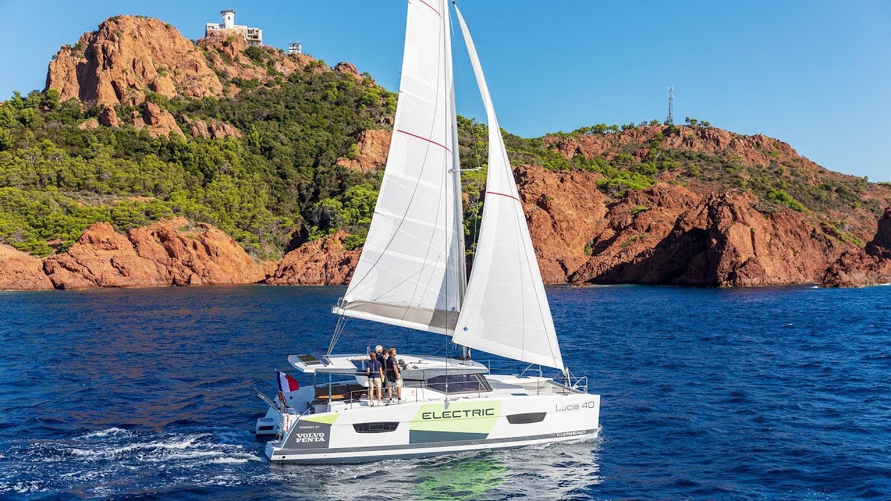 Electric Sailing Catamaran - Volvo Penta and Fountaine Pajot reveal