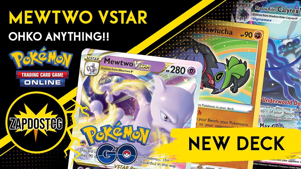 Mewtwo VSTAR Deck Is BUSTED Combined With Shadow Rider Calyrex VMAX (Pokemon TCG)