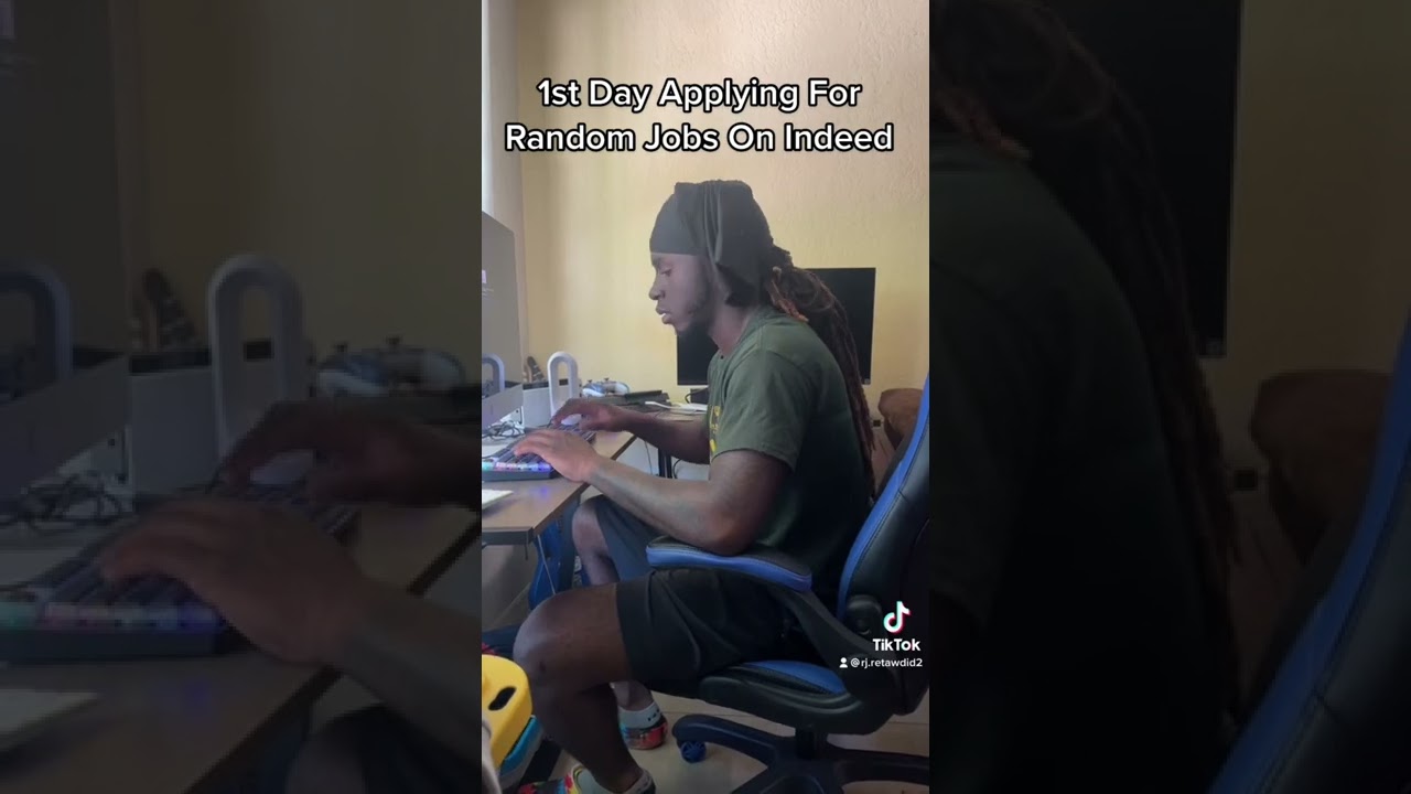 Подача заявок на случайные вакансии на Indeed😂😂 #tiktok #shorts #viral #retawdid #youtube