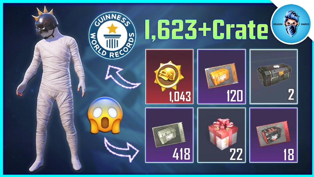 😱Pubg Kr 1623+Crate World Biggest Opening || New Pubg Crate Opening Pubg Korea