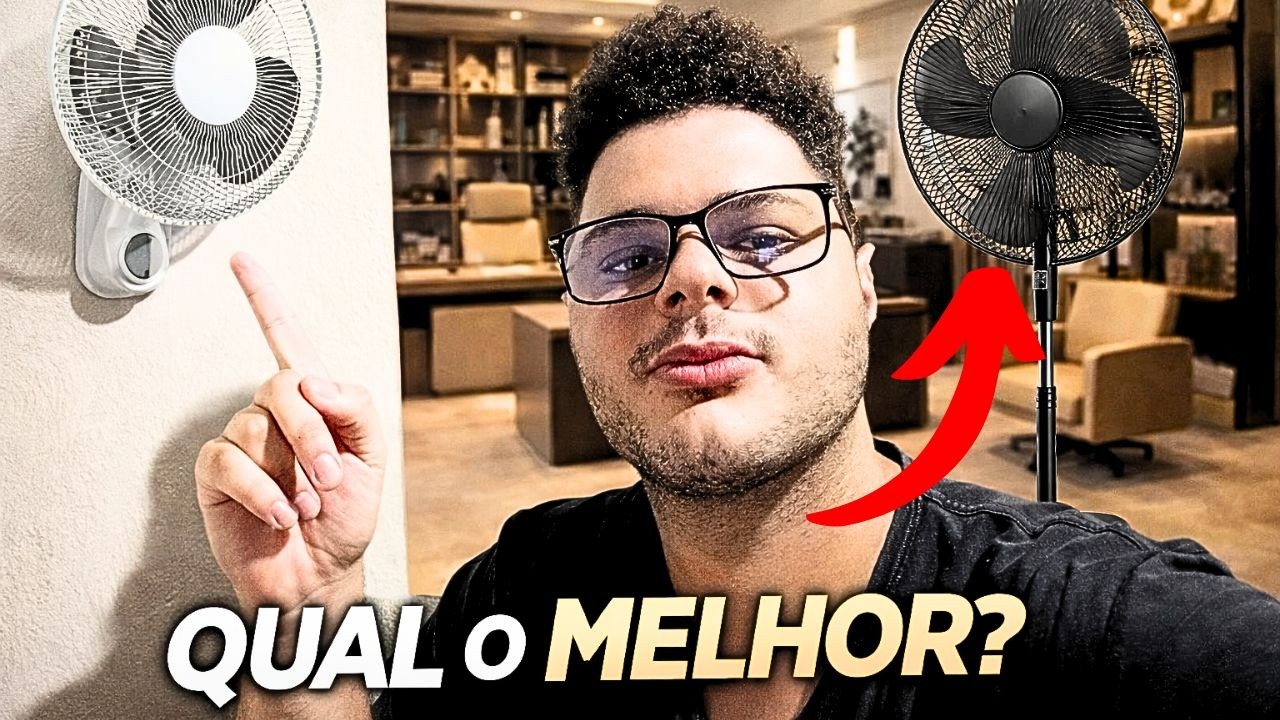 Lista dos 3 Melhor Ventilador Para Escritório Silenciosos e Potentes QUE NÃO OCUPA ESPAÇO