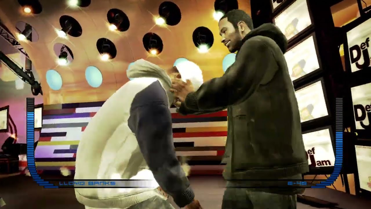 Def Jam ICON Lloyd Banks VS E-40
